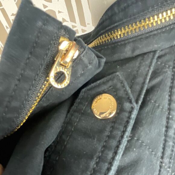Juicy Couture Cotton Moto Jacket Black M - Picture 9 of 11